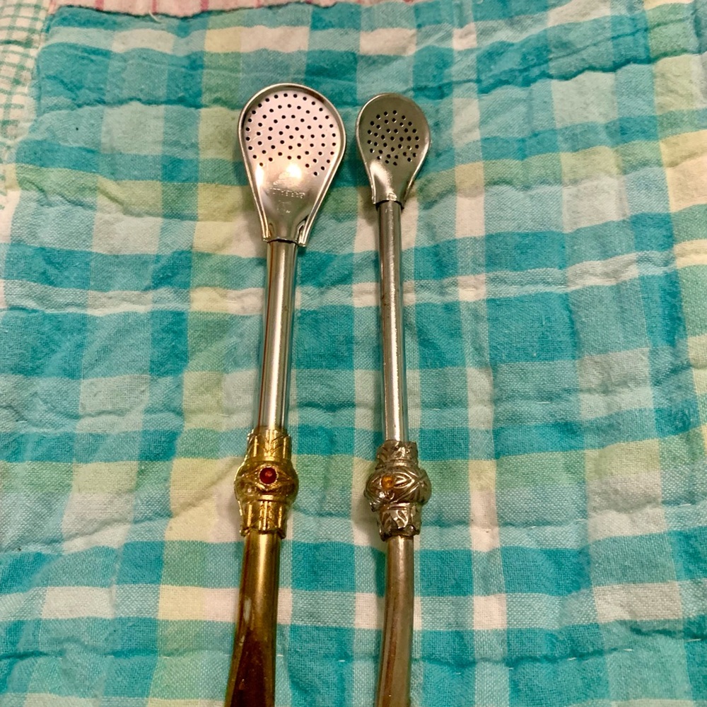 Garabaldi Metal Straws with Strainer - Picture 4 of 5